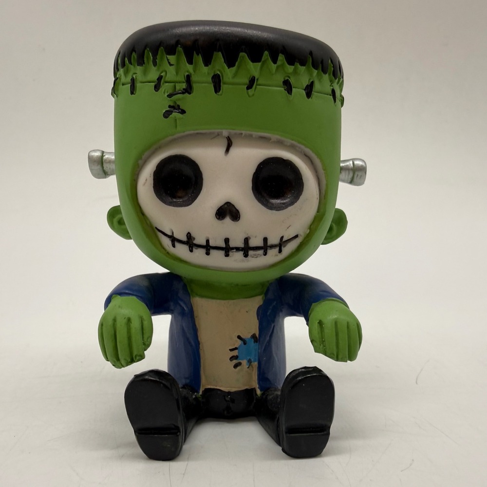 Summit Frankenstein Figurine Small Green Monster Halloween Decor